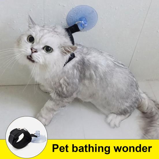 Pet Grooming Suction Cup Holder Adjustable Dog Bathing Restraint Loop Leash for Dogs And Cats Nail Trimming Shower Bathing