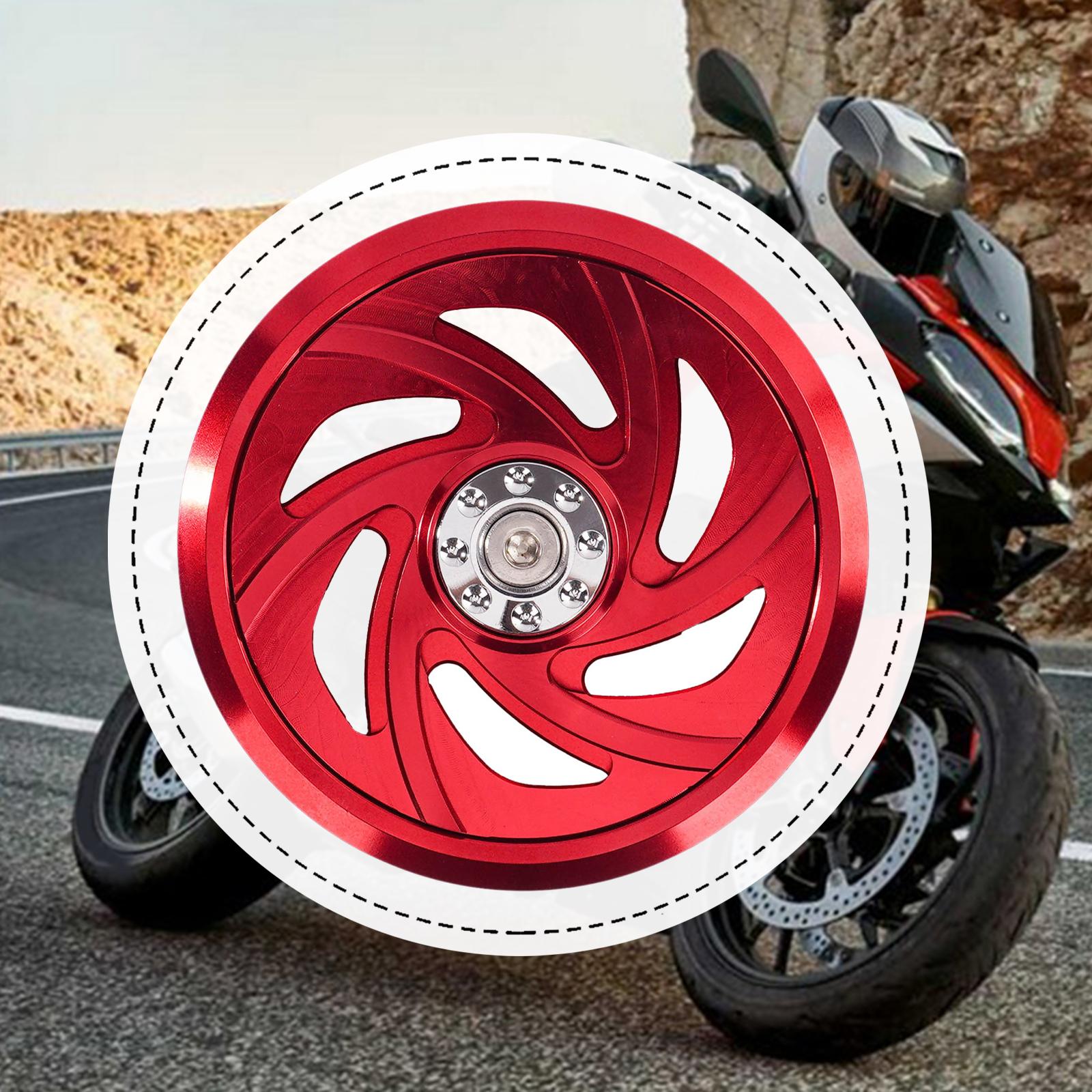 Fan Cover Engine Cooling Fan Protector Engine Side Protector Guard красный