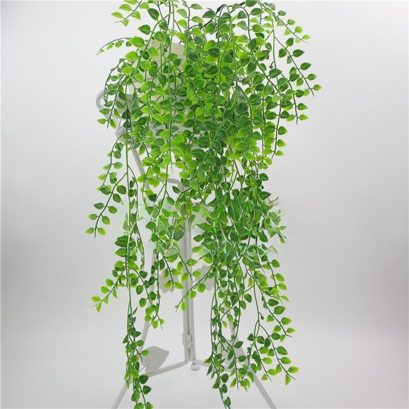 Wall Plant Fake Panel Plastic Foliage Twisted Vines Interior Decoration Supplies
