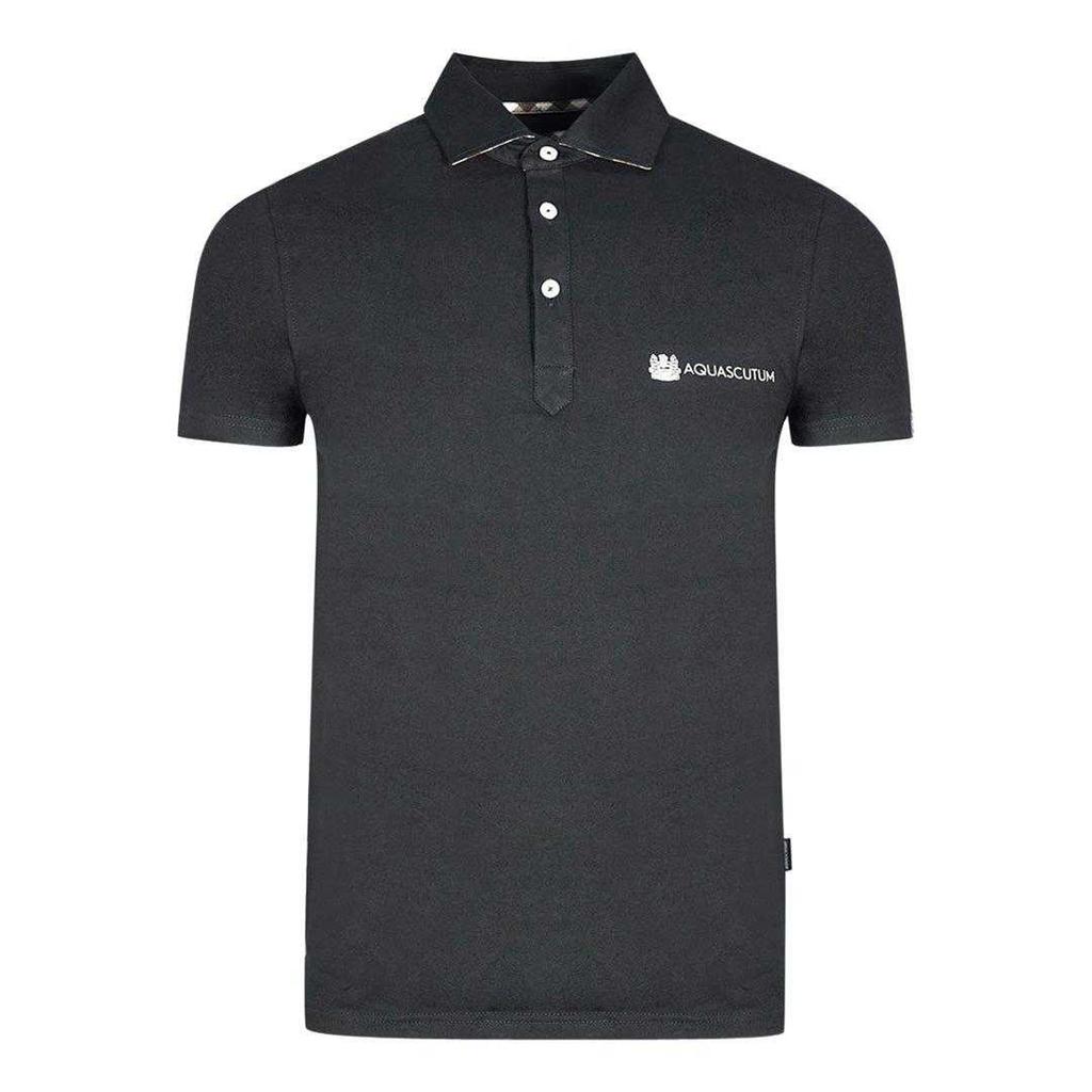 Aquascutum Unisex Adult Aldis Block Logo Polo Shirt