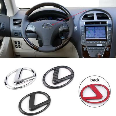 3D Steering Wheel Logo Replacement Paste for ES240 ES250 ES350 IS250 IS300 RX270 GS NX300 RX300 RX350 RX400H SL430 CT200