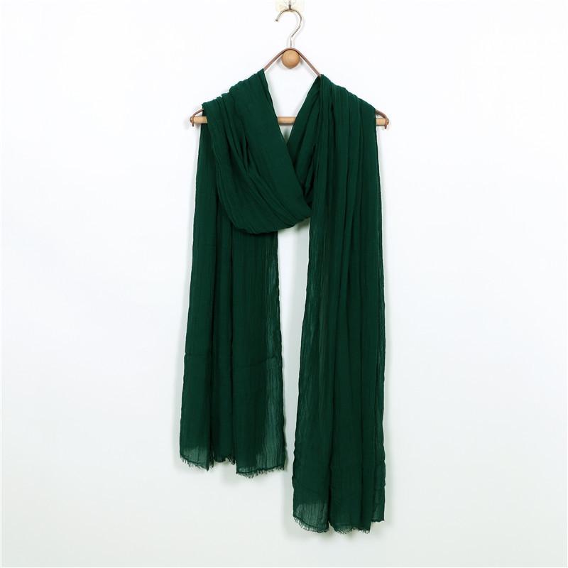 Extra Large Flowing Ethnic Dance Scarf - 120x260cm, Pure Cotton Silk Zen Gauze