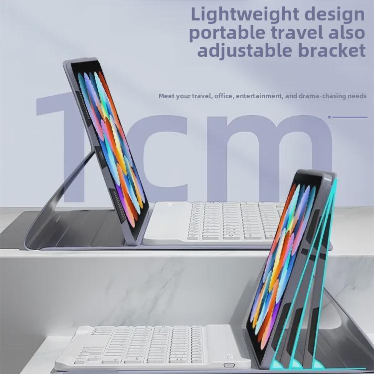 2023 Protective Bluetooth Keyboard Case for RedmiPad SE 10.6 - Compatible with Xiaomi 5/6