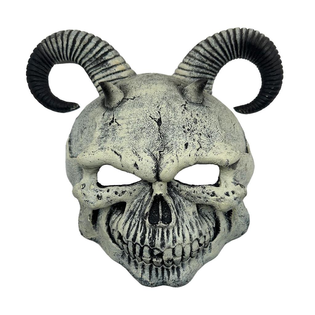 Maschera Demone Horror 3D per Feste di Halloween, Carnevale e Mardi Gras