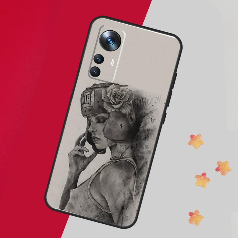 Boxing Art Case For Xiaomi 14T 11T 12T 13T 15 Pro 13 14 Ultra Cover For POCO F7 F5 F6 X3 X5 X6 X7 Pro