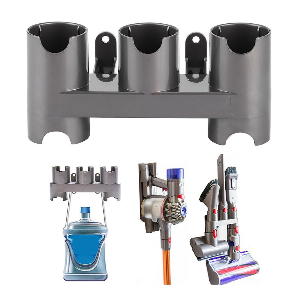 Kitchen Bathroom Wall?Mounted Brush Mop Storage Rack for V7/V8/V10 Vacuum Cleaner