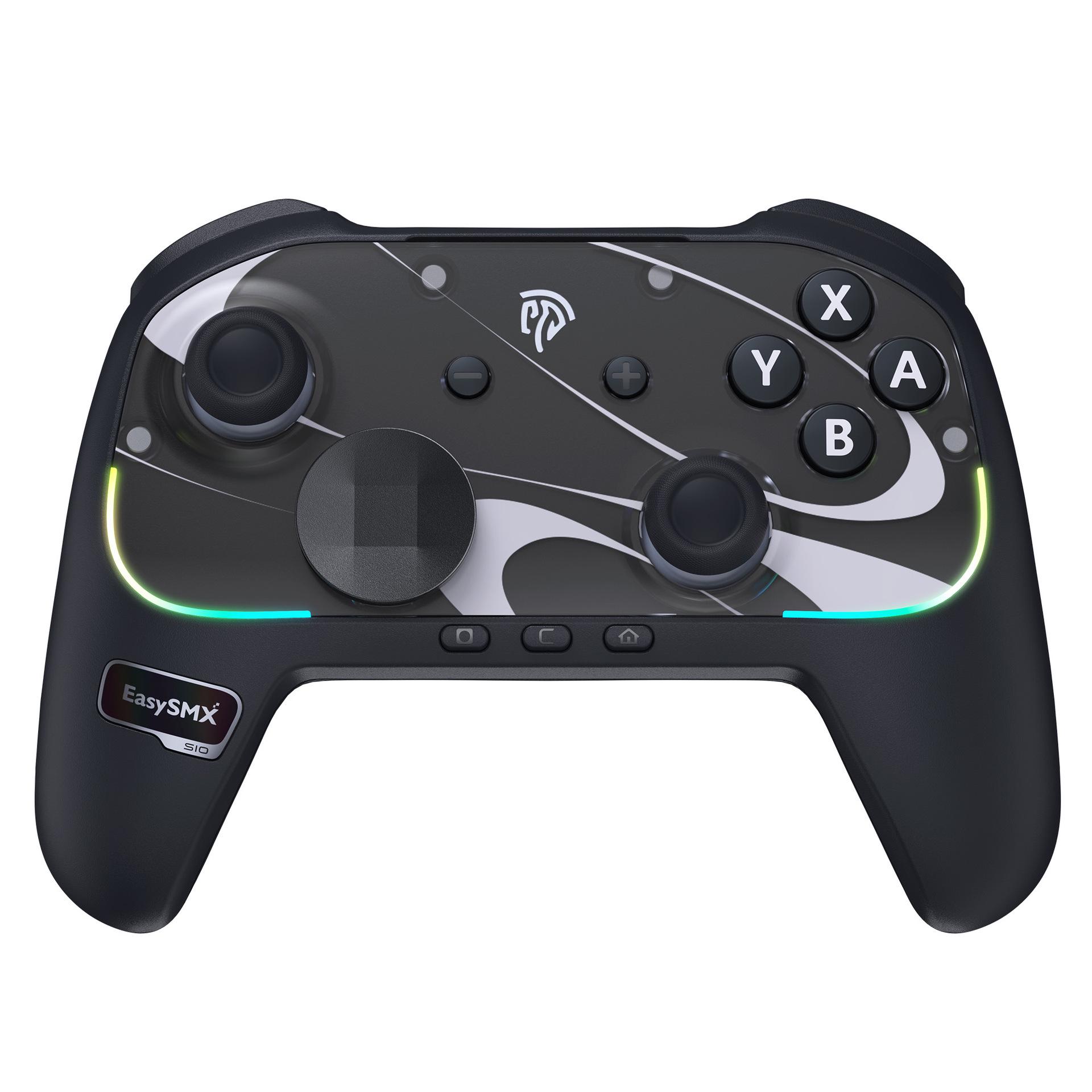 EasySMX S10 2nd Gen Switch Controller with One-Key Wake-Up for Nintendo Console чёрный