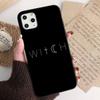 Witch and Cat Colorful Cute Phone Case for iPhone 11 12 13 Pro XS MAX 8 7 6 6S Plus X 5S SE 2020 XR Cover