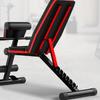 Household Indoor Fitness Equipment Workout Gym Exercise Training Tool Dumbbell Bench Sit Up Stool Fitness Black+Red