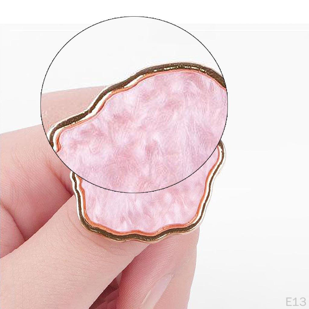 Palettes Finger UV Mixing Plate Painting Color Display Tray Dish DIY Manicure salon Use