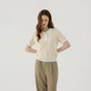MARTINE GOLF Atelier Collar Knit Pullover_Beige