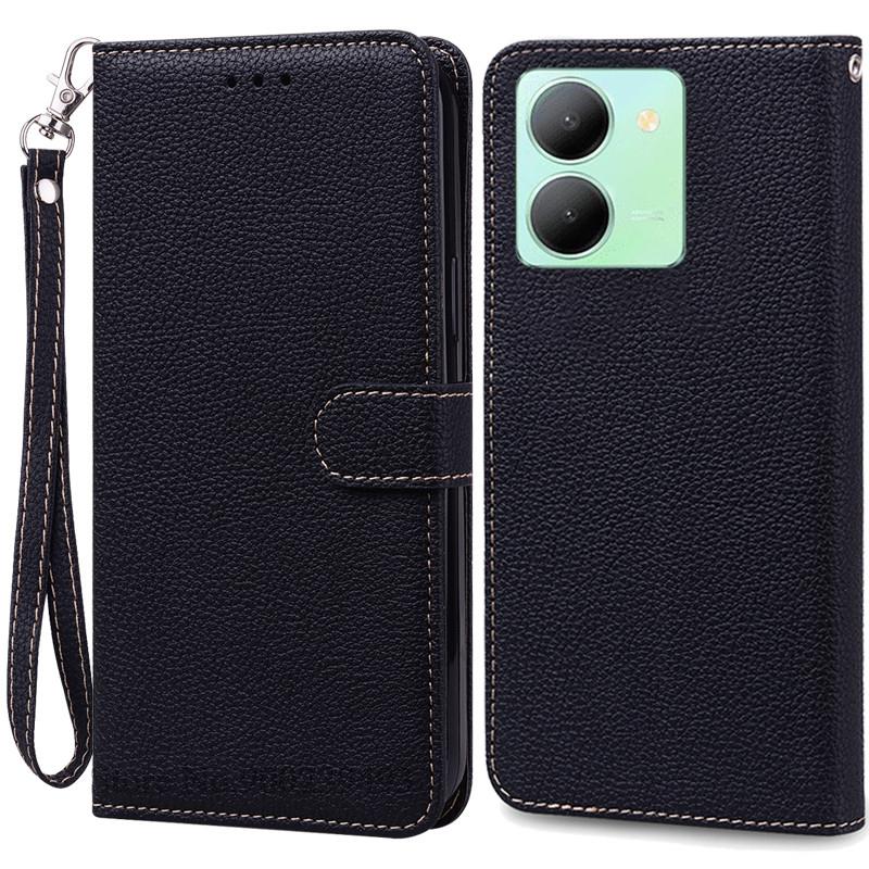 Y36 Hülle Für Vivo Y36 Hülle Weiche Silikon Rückseite Handyhülle Für Vivo Y36 5G Hülle Leder Klapp Brieftasche Hülle für VIVOY36 Y 36
