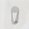 Women's Summer Solid Color Ice Silk Shallow Mouth Invisible Non Slip Cotton Bottom Boat Socks