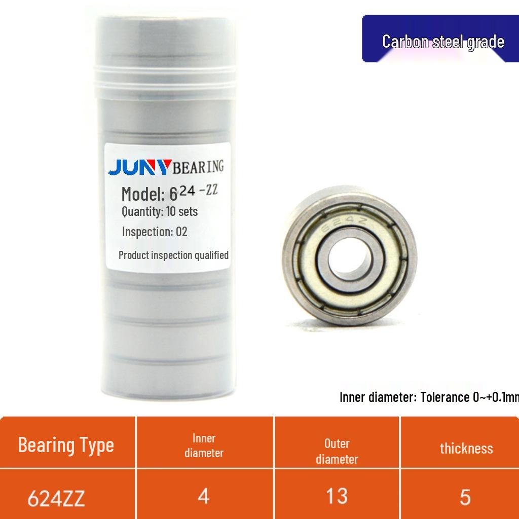 High-Speed Miniature Bearings 623-629 for Toys and Motors (ZZ/RS)