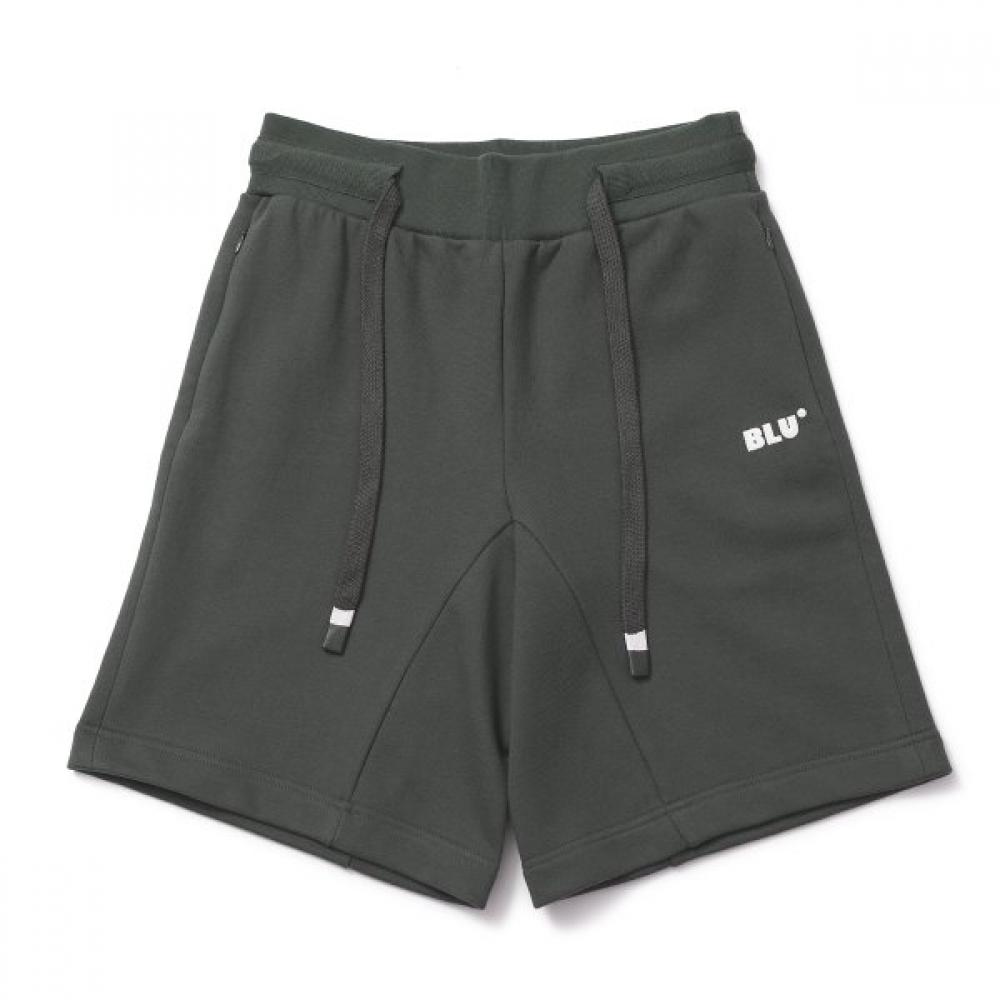 Blu Dot Solid Half Sweat Pants Gy