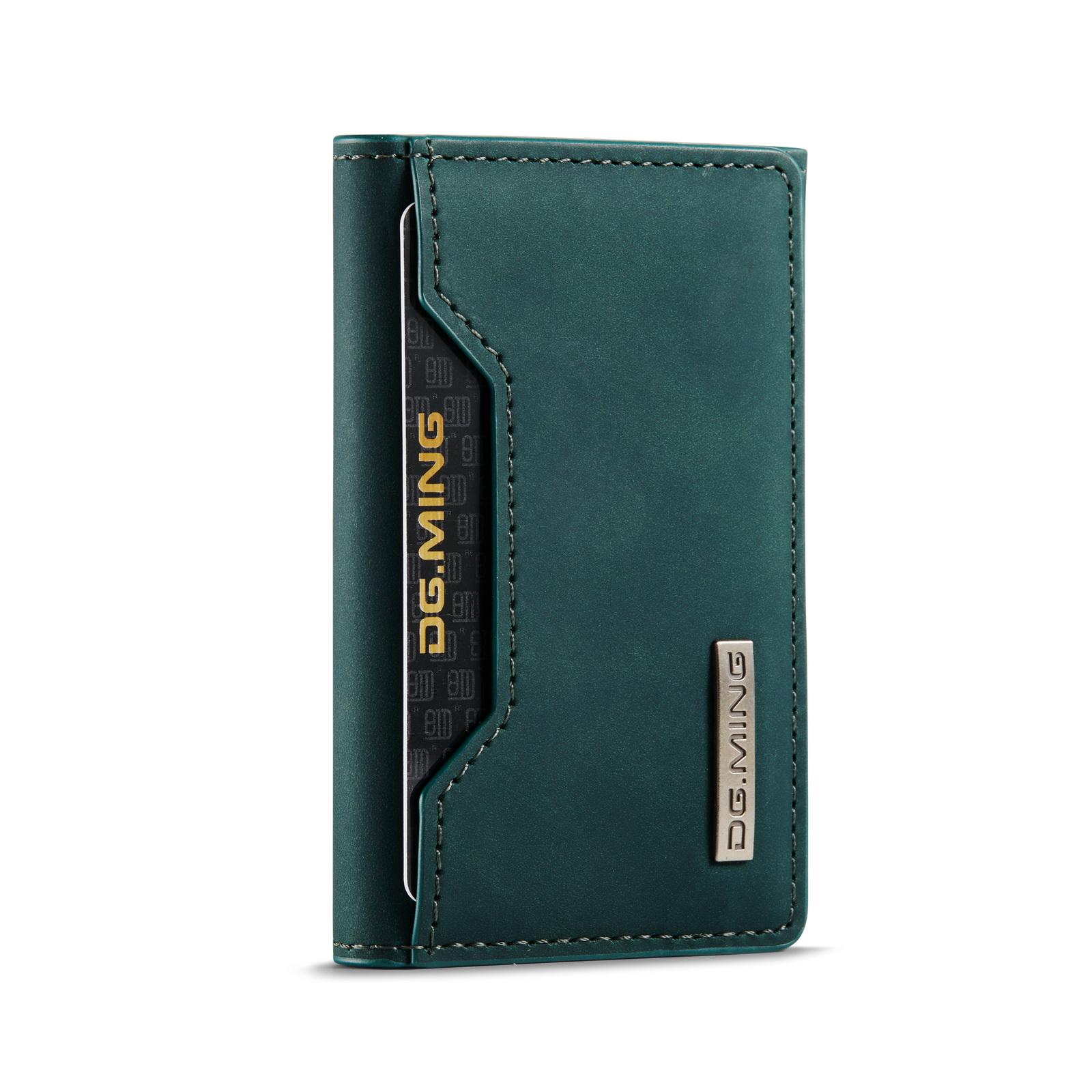 

Cell Phone ID Credit Card Holder Leather Magnetic Pocket Wallet Case Card Holder Pouch Bag For Smartphone Universal зелёный