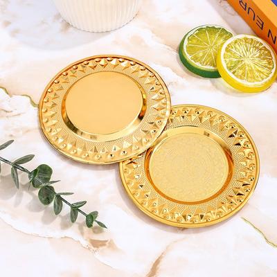 1PC Europäischen Obst Platte Wohnzimmer Hause Kaffee Tisch Tee Snacks Trockenfrüchte Snack Gerichte Lagerung Tablett