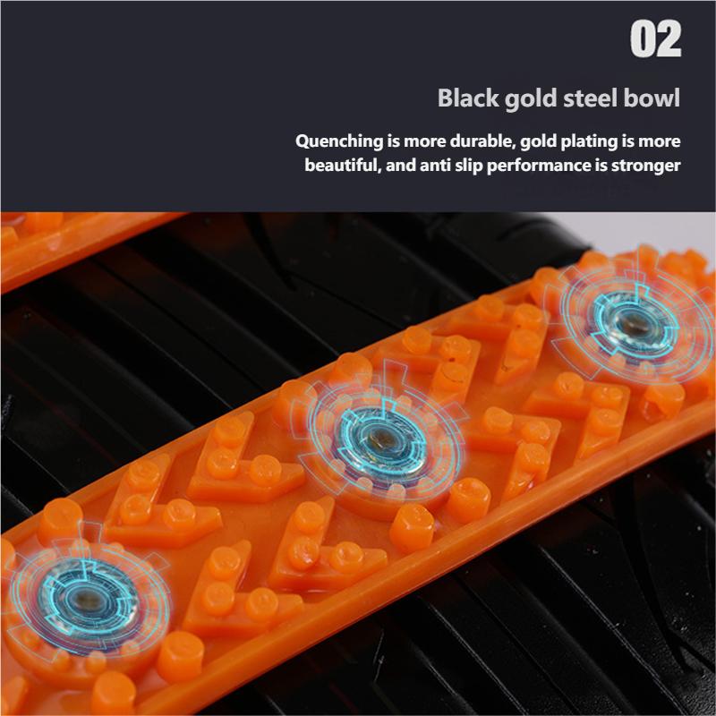 Widened Car Tire Snow Chains Anti-skid Winter Universal Tyre Snow Chains Thickened Ice-Breaking Anti-slip Cable Auto Accessories