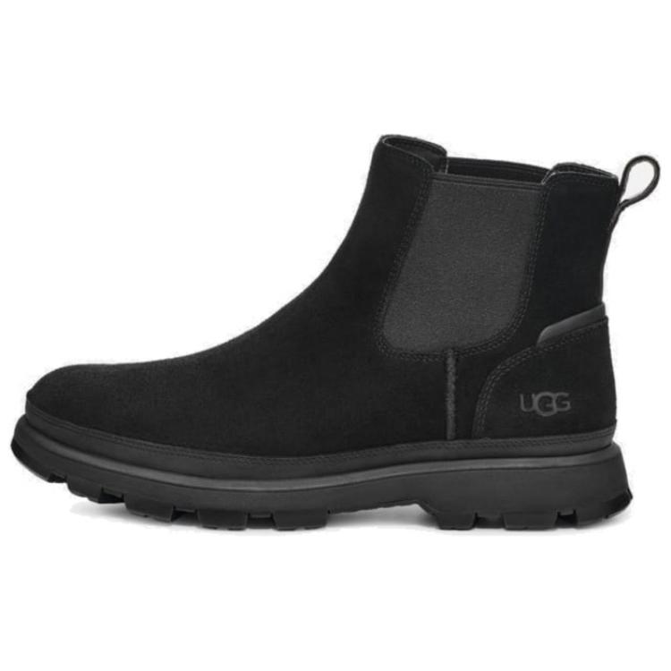 UGG Premiere Comfortable Versatile Short Chelsea Boots Men Boots Black 1166764-BLK