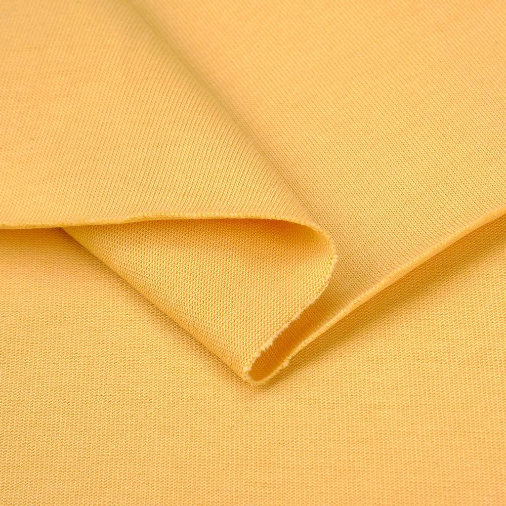 300g Heavyweight Combed Cotton Double Yarn T-Shirt Fabric - Smooth, Trendy, Pure Cotton Sweat Cloth