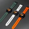 20 mm 22 mm klokkerem for Samsung Galaxy watch 5/pro/4/classic/Active 2 Silicone Sport armbånd huawei watch gt 3-pro-2-2e strap