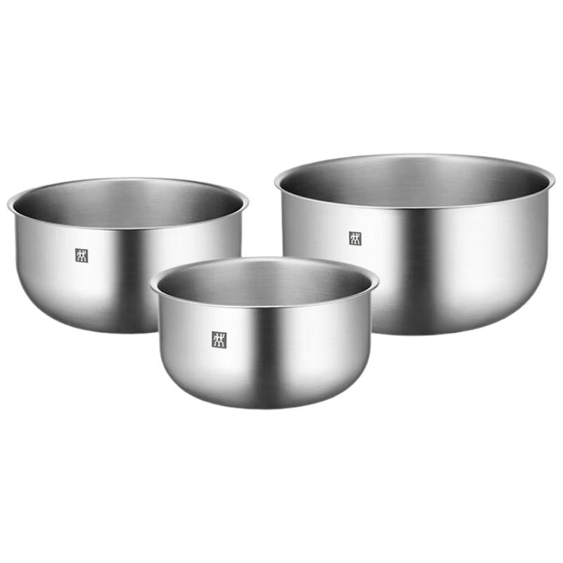 Zwilling Prep Набор из 3 многоцелевых мисок из нержавеющей стали