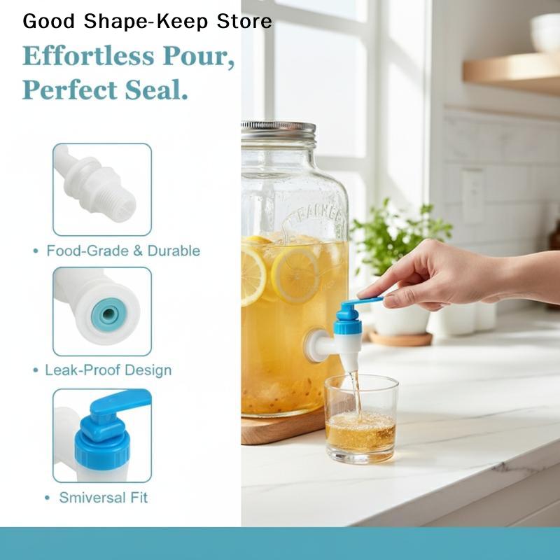dailyFood Grade Water Tap Replacement for 5 Gallon Bottle Smooth Flow Spigot for Drinking Wine Juice Bucket Dispenser