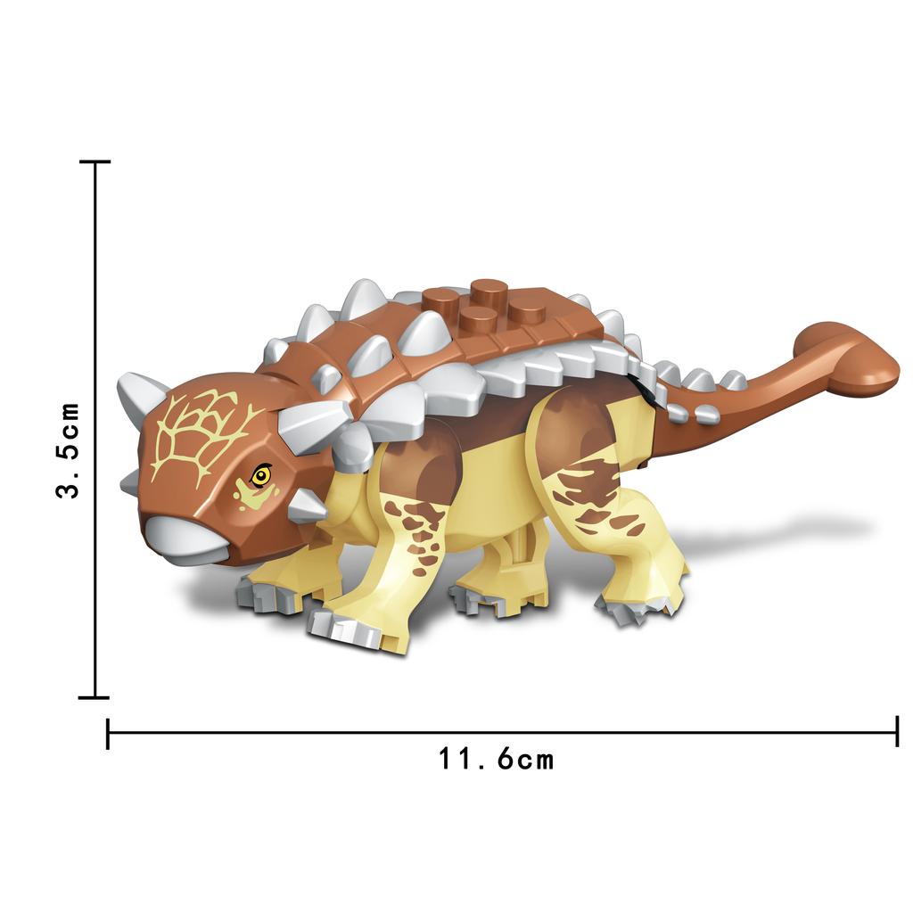 Brutalny Raptor Budowanie Jurassic Blocks World 2 MINI Figurki Dinozaurów Klocki Dino Zabawki Dla Dzieci Dinozaury Boże Narodzenie