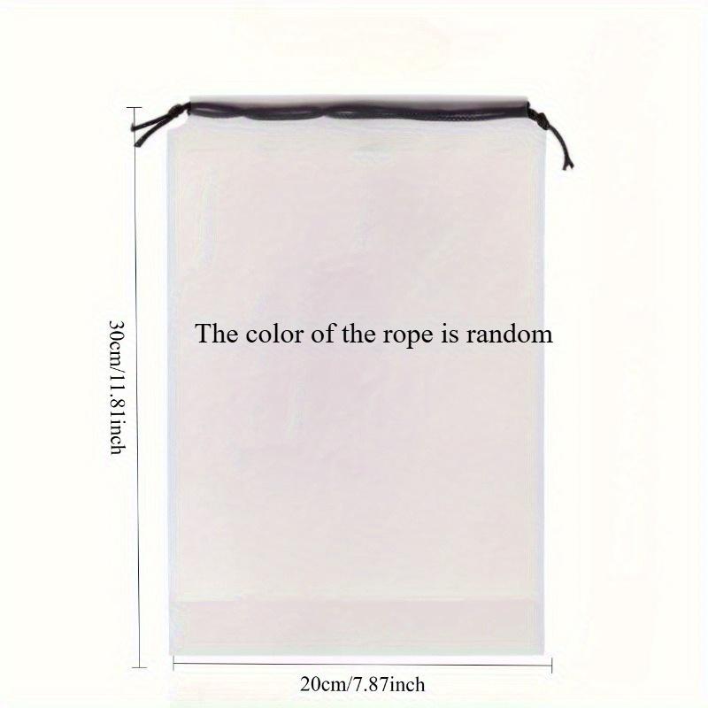 

Durable Drawstring Storage Bags - Frosted for Travel and Organization - For Clothes,Cosmetics -Line By Line Bag Shoe Storage Bag