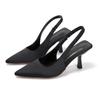 Mode Damen Strass High Heels Damen Pumps Absatzsandalen Mode Damen Stiletto Slingback Pointe Hochzeiten Braut 2024