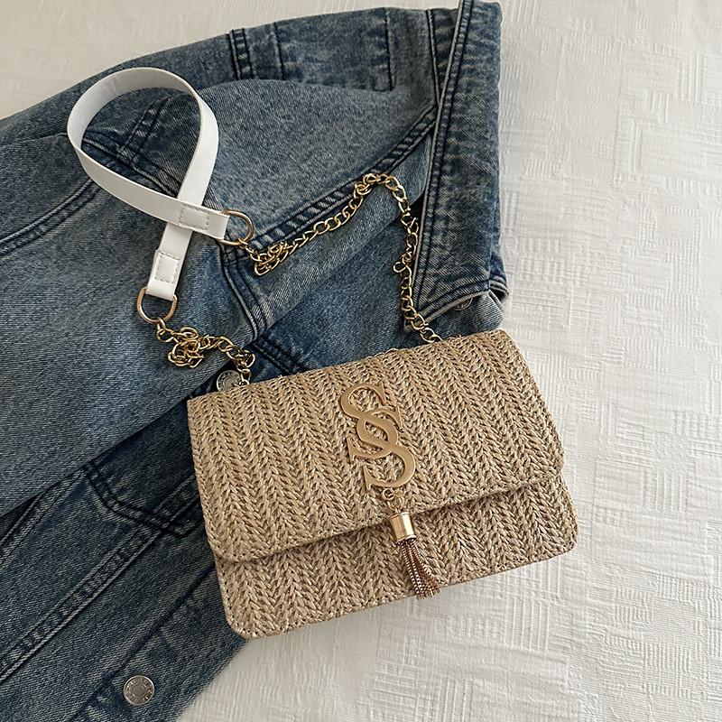 Stylish Summer Women s Small Square Bag In Elegant Off White For Casual Chic Outfits Khaki