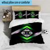 3PCS Monchengladbach Emblem Bedding set,Ideal For1pc Duvet Cover And 2pcs Pillowcases Perfect for Christmas gift,Ideal for Bedroom, Dormitory