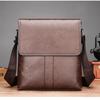 Herren Leder Umhängetasche mit großem Fassungsvermögen - Lässiger Rucksack im koreanischen Stil