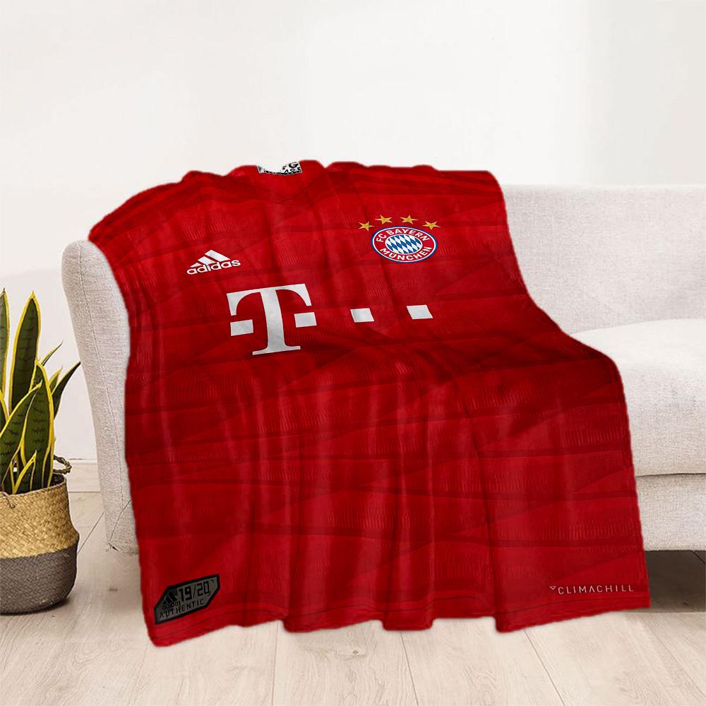 Bayern Munich Blanket Soft Warm Cozy Perfect for Bedding Couch Livingroom for All Seasons Modern Style Ideal Gift For Birthday Valentine'S Day