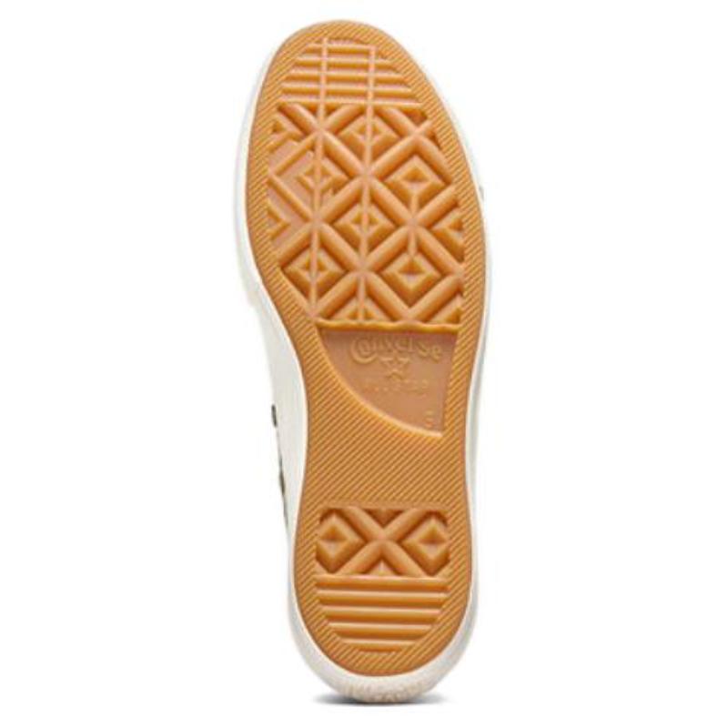 Converse All Star Lift Comfortable and versatile non-slip and durable low-top canvas shoes for women in beige and black