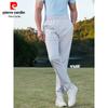 Pierre Cardin Men's Cooling Wrinkle-Free Casual Straight-Fit Long Pants