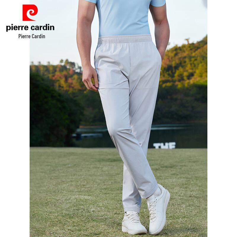 Pierre Cardin Men's Cooling Wrinkle-Free Casual Straight-Fit Long Pants