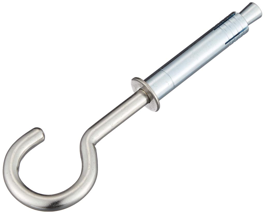 TRUSCO Stainless Steel Lifting M10 32mm Wide TTF-9 Hook, Thread,