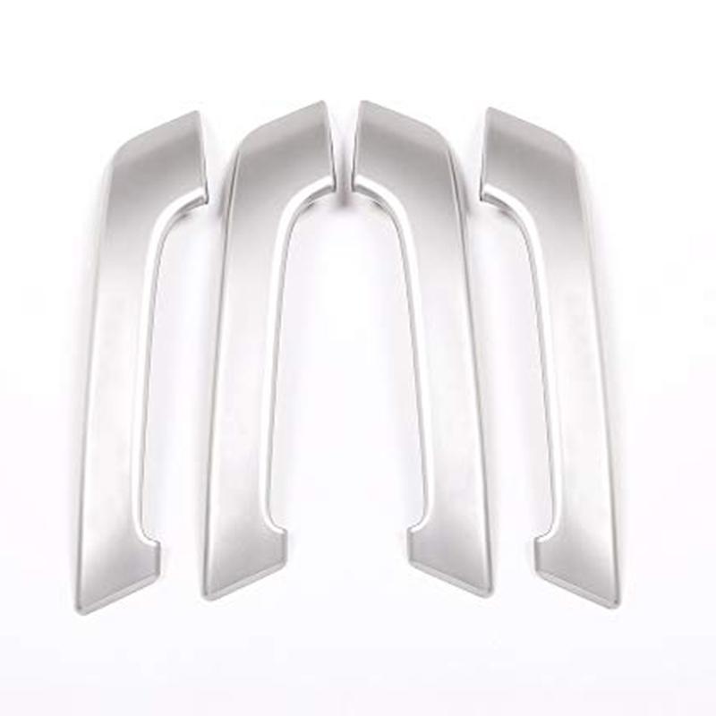 Kratzerverdeckung Innentürgriffverkleidung Automodifikation Silber Verbessert Ästhetik Problemloser Einbau