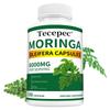 Moringa Oleifera Capsules 6000mg Per Serving, Leaf Extract Herbal Dietary Supplement, 120 Capsules