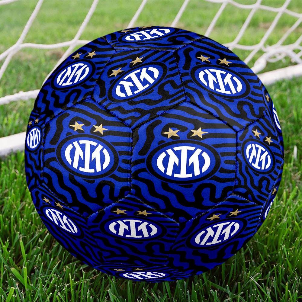 Mi-lan FC Emblem Printed No. 5 Soccer Balls, High-Quality, Anti-Slip, Protective Football, A Unique Gift , Birthdays, Christmas Gifts