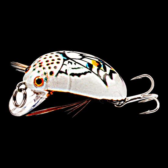3.8cm/4.1g Floating Fishing Bait 3D Eyes Bright Color Anti Corrosion Minnow Bait Fishing