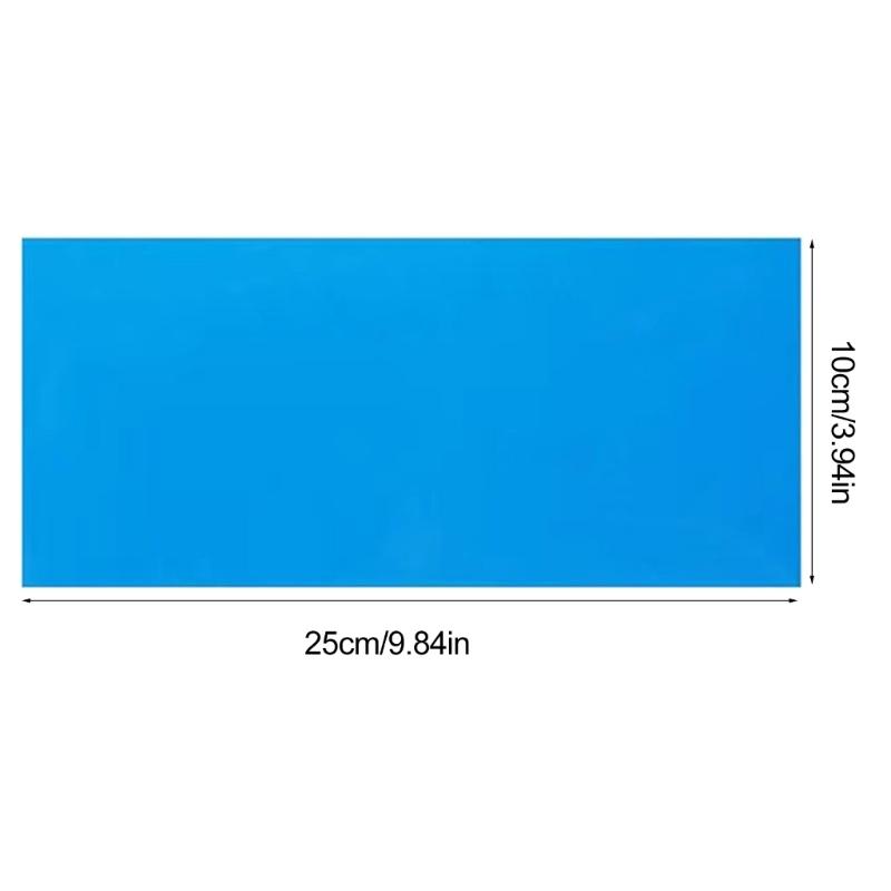 10 Stück Schwimmbecken-Flicken Wasserdicht Selbstklebend PVC Reparaturflicken für Schwimmringe Spielzeug Schlauchboote