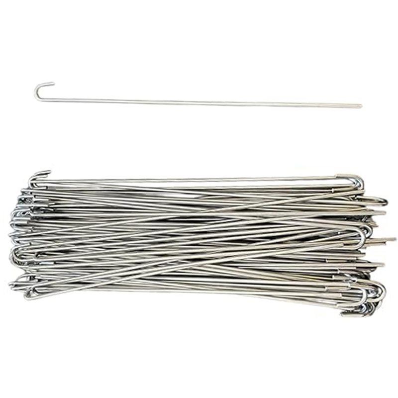 Fresh Dog Fence Slats 100Pcs 10 Inch Chain Link Fence Ties Heavy Duty Wire Hooks Chains