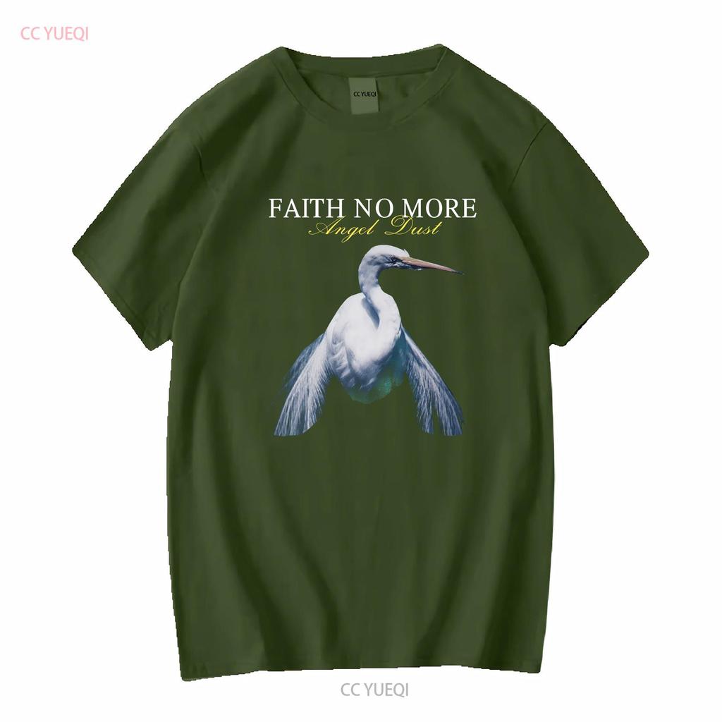 Y2K 2005 Faith No More T Shirt Angel Dust Alternative Metal Band Men's XL Long or Short Sleeves Vintage Washed Stretched
