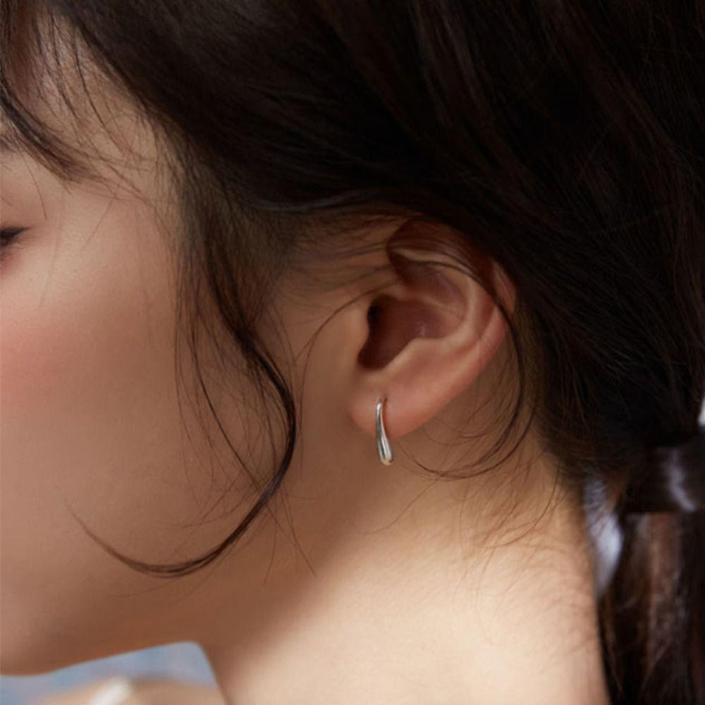 

Trendy Exquisite Korean Style Earrings Water Drop Earrings Women Stud Earrings Zinc Zinc Alloy Jewelry золотистый