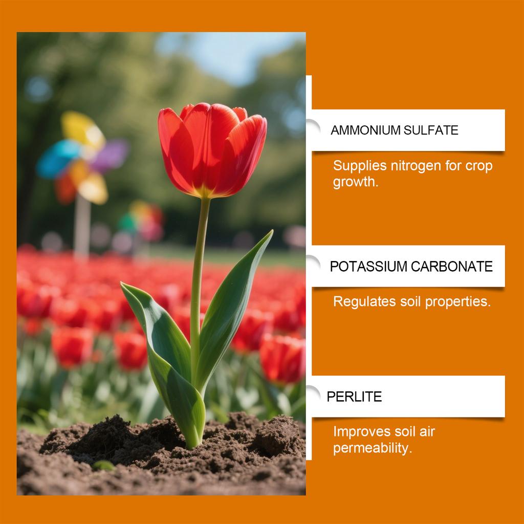 Порошок для росту рослин, Універсальний порошок для посадки для коренів рослин, Поглинання ефективності добрив та догляд за посівами.