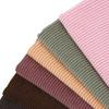 European Cotton Velvet & Stretch Knit Corduroy: 8-Wale Microfiber Stripe Fabric