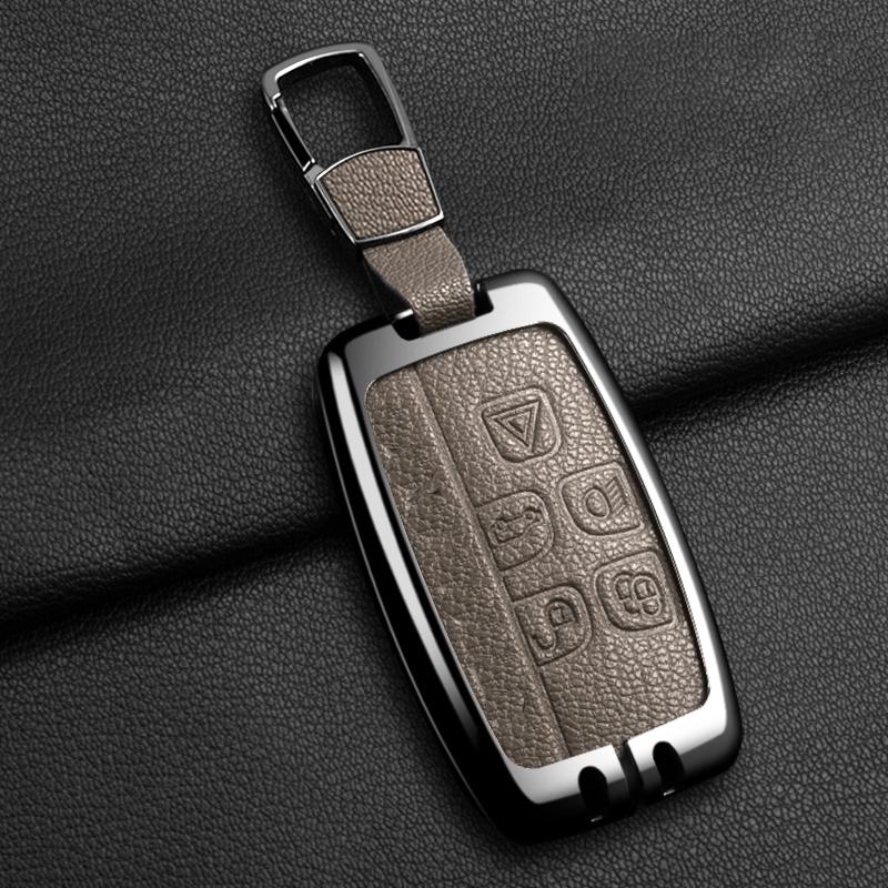 Zinc Alloy Car Key Case Cover Smart Remote Protection Shell For Land Rover Range Rover Evoque Discovery Sport Velar Accessories