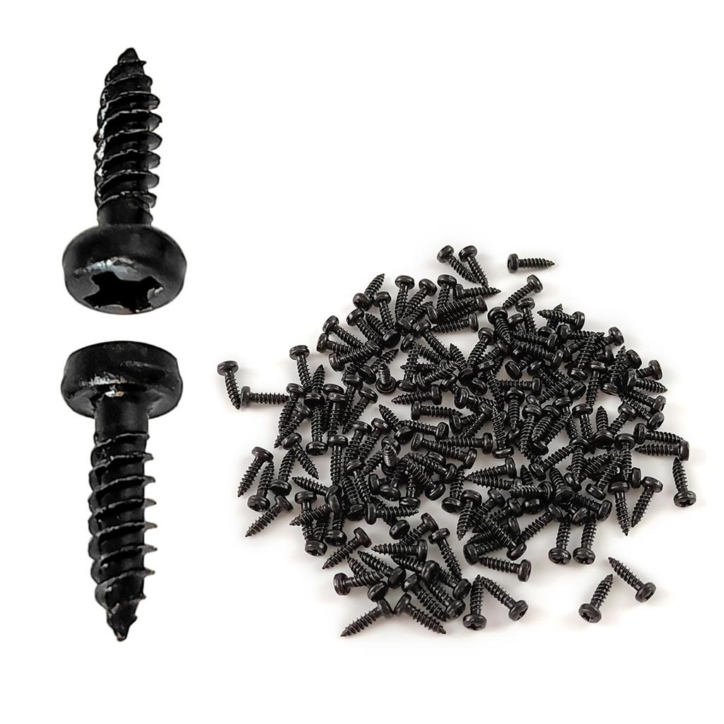 100Pcs Electric Guitar Pickguard Screws Guitar Scratchplate Mounting Screws Guitar Parts Musical Instruments Accessory